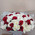 Large bouquet of red roses and white chrysanthemums 2