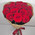 Bouquet of red roses in Cherkasy - 9
