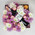 Flowers, wine and macarons in a box 1