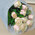 Cascade bouquet of 11 cream roses 4