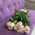 Cascade bouquet of 11 cream roses 6