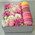 Square box with flowers and pastries 2