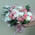Gentle bouquet of alstroemerias and chrysanthemums 7