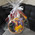 Gift basket with sweets and champagne 4