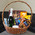 Gift basket with sweets and champagne 8