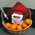 Gift basket with champagne and chocolates 4