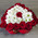 Heart of roses and chrysanthemums 4