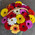 Bright basket of colorful gerberas 4