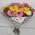 Bright bouquet of roses and gerberas 5