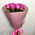 11 pink roses in paper 1
