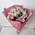 White and pink bouquet 6