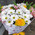 White-yellow bouquet of flowers 3