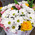 White-yellow bouquet of flowers 4
