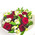 Bouquet of pink roses and alstromeries 5