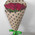 Trendy bouquet of red roses 8