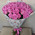 Chic bouquet of pink roses 5