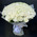 Bouquet of white roses in Cherkassy 1