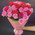 Bouquet of pink and red roses 7