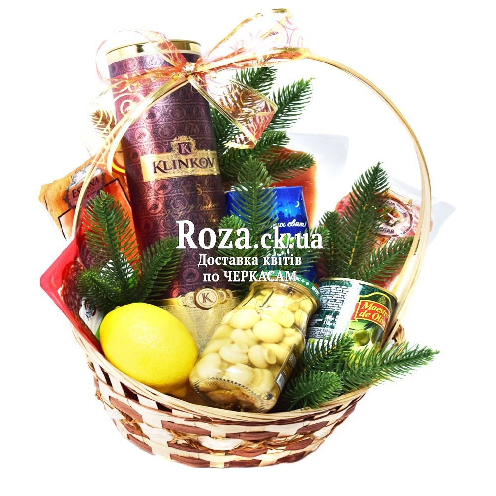 Christmas gift basket for men