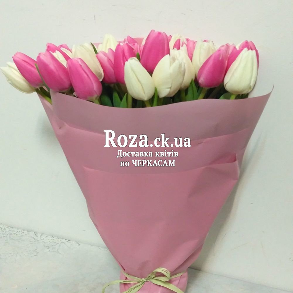 Delicate bouquet of tulips buy, send flowers to Cherkassy 