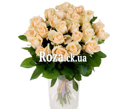 Bouquet of cream roses