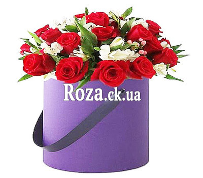 Flowers in a Hat Box