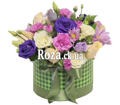Small box with flowers a little box with flowers