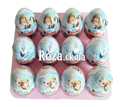 12 киндеров на подставке