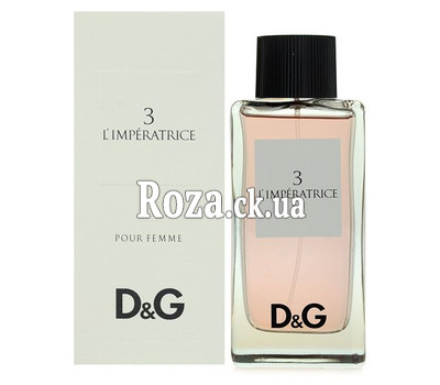 DOLCE&GABBANA 3 L'Imperatrice