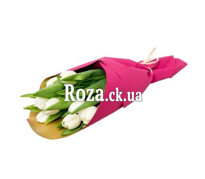 A small bouquet of tulips