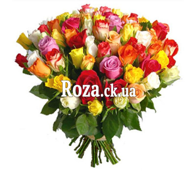 75 roses in a bouquet