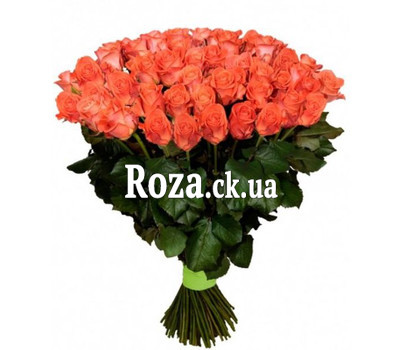 Bouquet of 101 orange roses