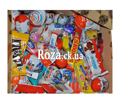 A big box of sweets