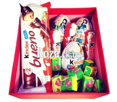 A small box with sweets