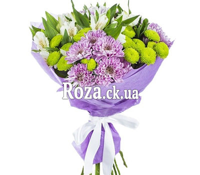 Restrained bouquet of flowers