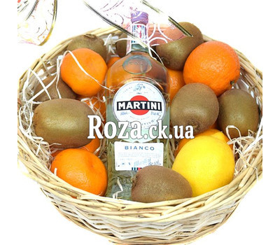 Кошик фруктів з Мартіні