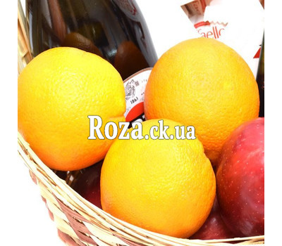 Gift basket with Asti Martini