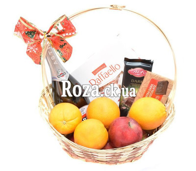 Gift basket with Asti Martini