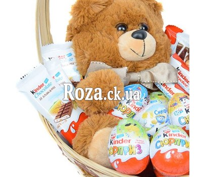Кошик з кіндерами і Ведмедик 2