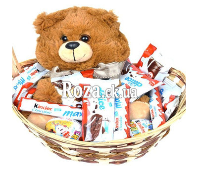 A basket of sweets for children 2