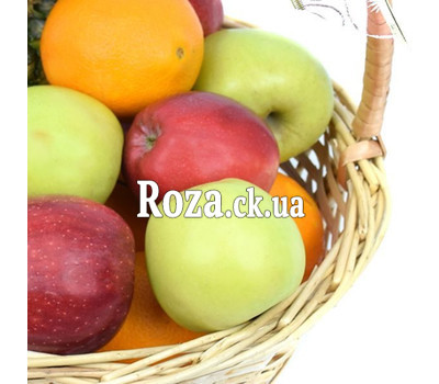 Подарунковий кошик з фруктами