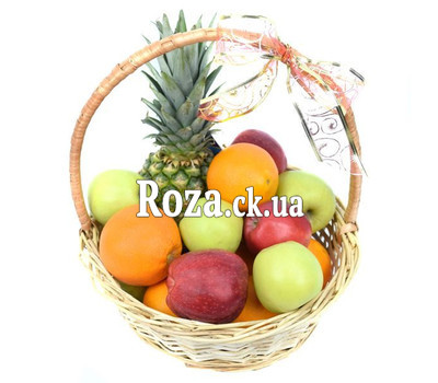 Подарунковий кошик з фруктами