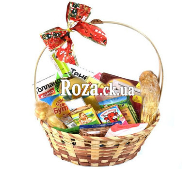 Cheese and Wine Gift Basket