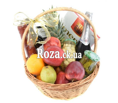 Grocery gift basket for women