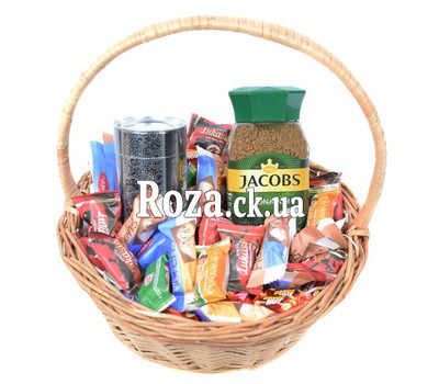 Sweet basket as a gift