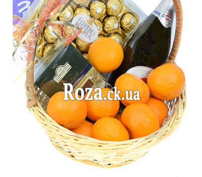 Sweets in the basket