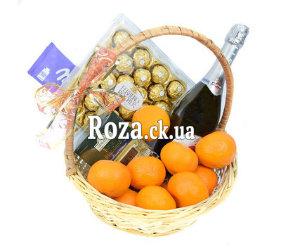 Sweets in the basket