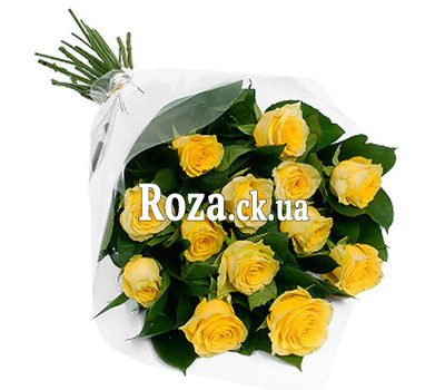 Bouquet of yellow roses