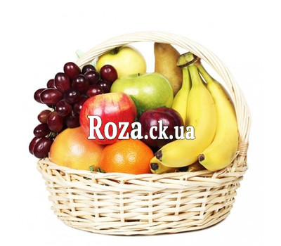 Fruit basket for a gift