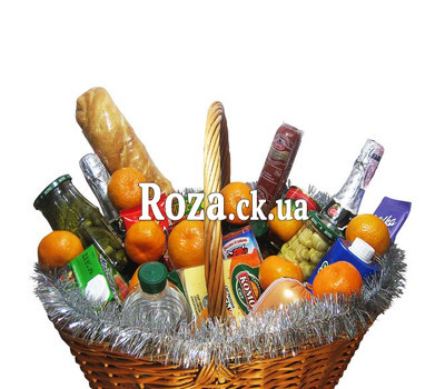 New Year gift basket